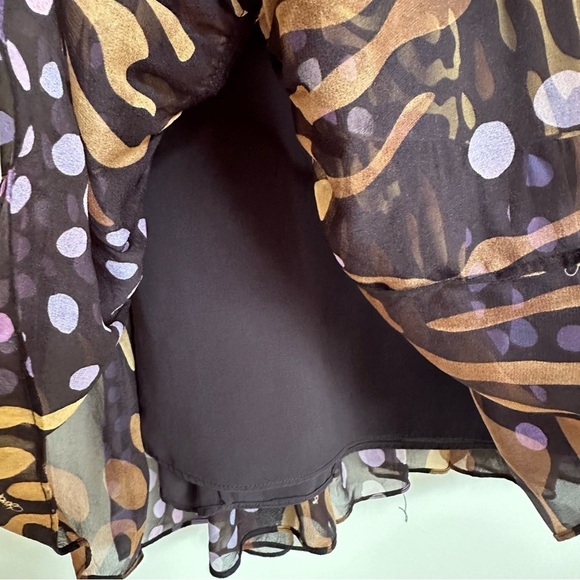 DVF Diane Von Furstenberg Vintage Silk Dress Size Small - Picture 5 of 9